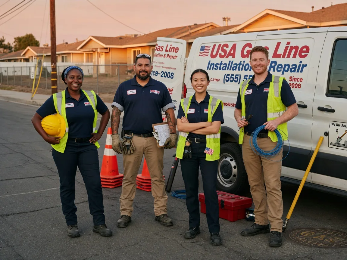 Gas Line Installation company in Selbyville, WV